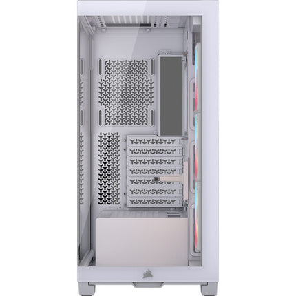 CORSAIR 3500X LX-R RGB iCUE LINK Torre Media ATX Blanco 3 Ventiladores 16.73" GPU