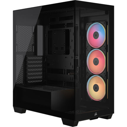 CORSAIR 3500X LX-R RGB iCUE LINK Caja Mid-Tower ATX con 3 Ventiladores y USB-C