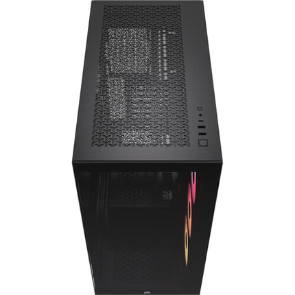 CORSAIR 3500X RS-R ARGB Caja PC Mid-Tower ATX con 3 Ventiladores ARGB y Paneles de Cristal Templado