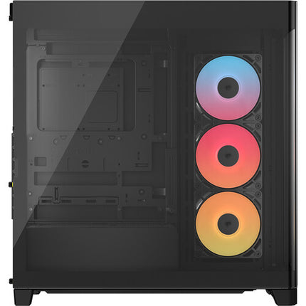 CORSAIR Frame 4500X RS-R ARGB Caja Mid-Tower con Vidrio Templado 3 Ventiladores 18.11" GPU Negro