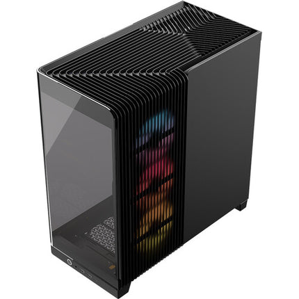 CORSAIR Frame 4500X RS-R ARGB Caja Mid-Tower con Vidrio Templado 3 Ventiladores 18.11" GPU Negro