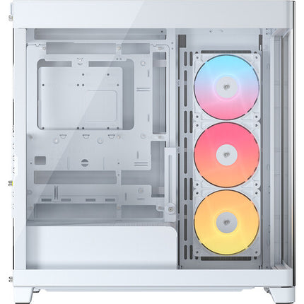 CORSAIR Frame 4500X Caja Mid-Tower con vidrio panorámico y 3 ventiladores ARGB