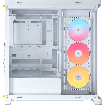 CORSAIR Frame 4500X Caja Mid-Tower con vidrio panorámico y 3 ventiladores ARGB