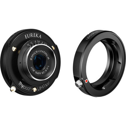 Thypoch Eureka 28mm f2.8 Lente Gran Angular Manual con Adaptador X-Mount Negra