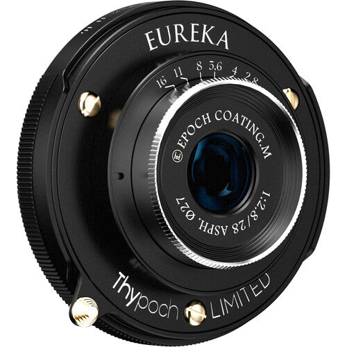 Thypoch Eureka 28mm f2.8 Lente Gran Angular Manual con Adaptador X-Mount Negra