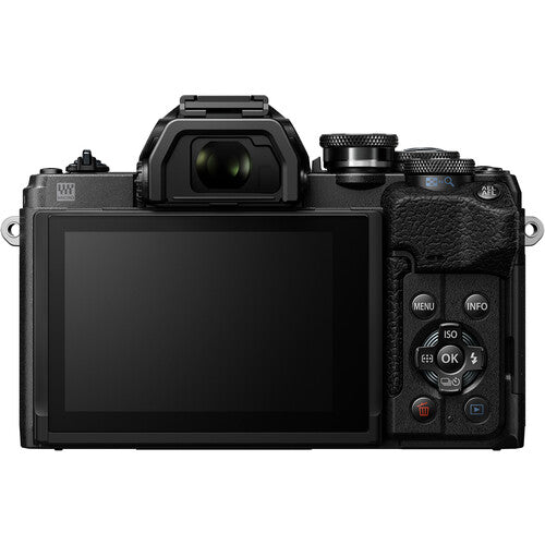 Olympus OM-D E-M10 Mark IV Cámara Sin Espejo 20.3MP 4K UHD con Lente 14-42mm EZ Negra