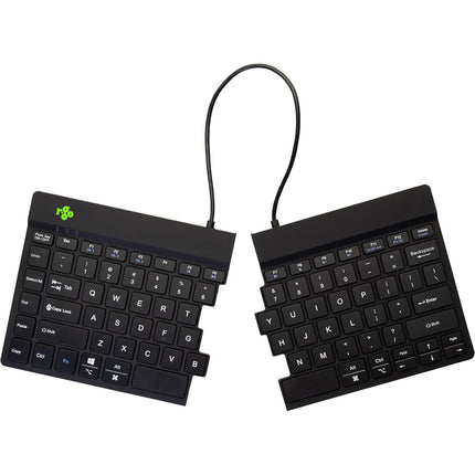 R-Go Tools Ergonomic Split Break Teclado Inalámbrico Bluetooth 5.0 Negro