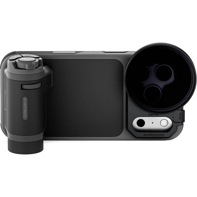 Tilta Khronos Lite Kit para iPhone 17 Pro con Filtros ND y Polarizador 58mm