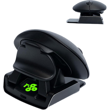 R-Go Tools Twister Ambidextrous Mouse inalámbrico 2400 dpi con cable USB-C