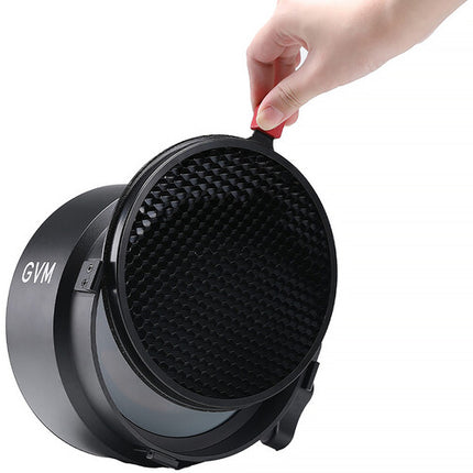 GVM 3XSI30B Intensificador Óptico para Luces PRO AIO Flathead con Diseño Fresnel y Rejilla Panal