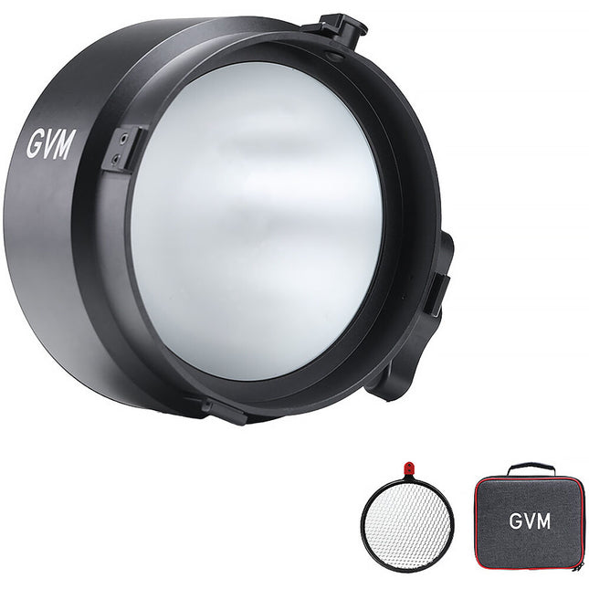 GVM 3XSI30B Intensificador Óptico para Luces PRO AIO Flathead con Diseño Fresnel y Rejilla Panal