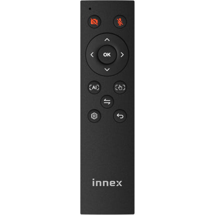 Innex Cube AI 360° Cámara para Conferencias 4K Cuatro Cámaras 5MP Mando y Estuche