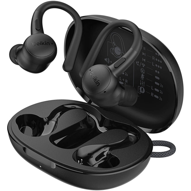 Belkin Soundform ActiveFit Auriculares Inalámbricos con Bluetooth 5.4 y 36 Horas de Batería