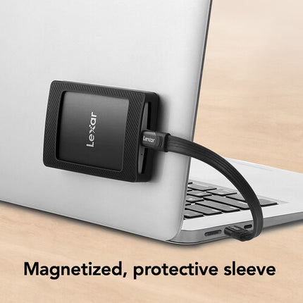 Lexar 2TB SL500 SSD portátil USB-C 3.2 Gen 2x2 2000 MB/s con set magnético