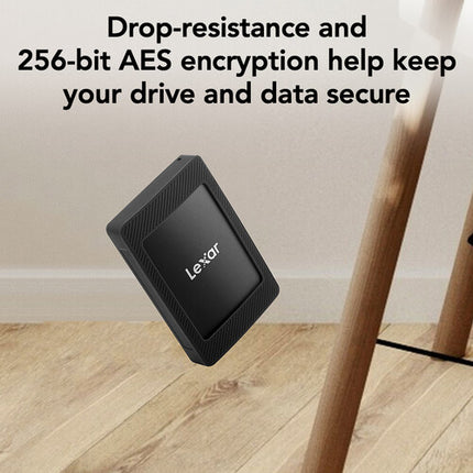 Lexar 2TB SL500 SSD portátil USB-C 3.2 Gen 2x2 2000 MB/s con set magnético