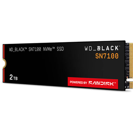 WD 2TB WD_BLACK SN7100 NVMe PCIe 4.0 M.2 SSD Interna 7250 MB/s Lectura 6900 MB/s Escritura