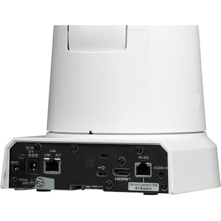 Cámara PTZ Panasonic UE40 4K30 Zoom 24x Auto Tracking HDMI NDI Blanca