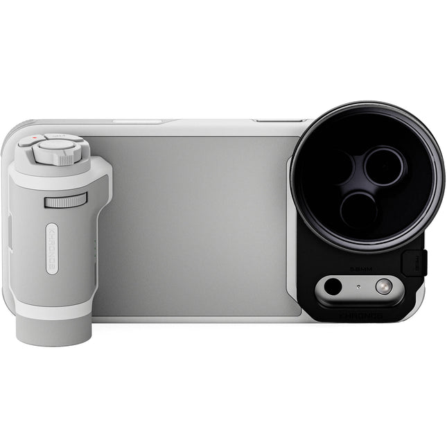 Tilta Khronos Lite iPhone 17 Pro Max Kit con Filtro ND Variable 58mm y Soporte Integrado