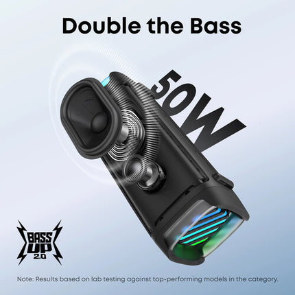 Soundcore by Anker Boom 3i altavoz inalámbrico portátil 50W negro