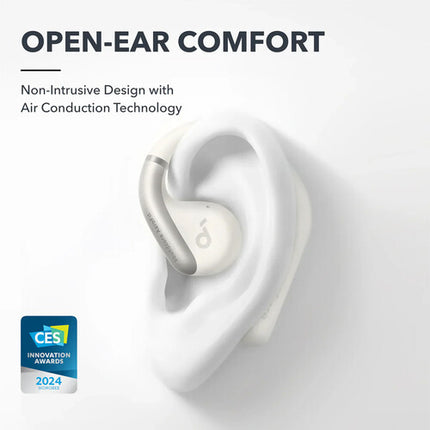 Soundcore by Anker AeroFit Pro Auriculares Abiertos con 16.2mm Drivers y Estuche de Carga