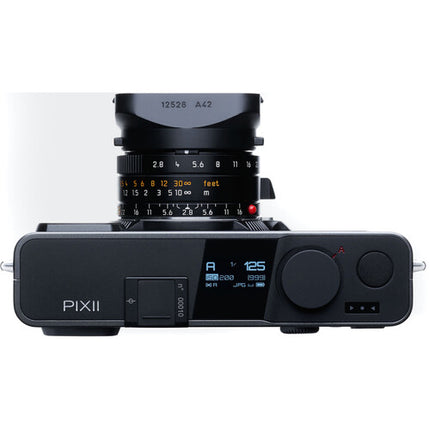 Pixii A2572+ Cámara telémetro 26MP 32GB con Wi-Fi Bluetooth gris espacial