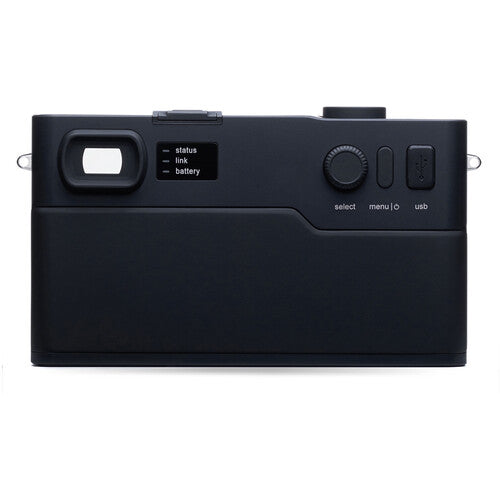 Pixii Max Cámara telémetro digital 24.5MP 32GB Negro mate con batería y cable