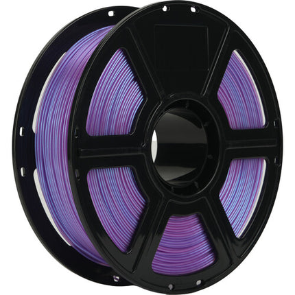 FlashForge Filamento PLA 1.75mm 2.2 lb Azul Rosa Alta Velocidad