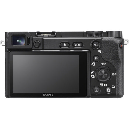 Cámara sin Espejo Sony a6100 con Sensor 24.2MP y lentes 16-50mm 55-210mm