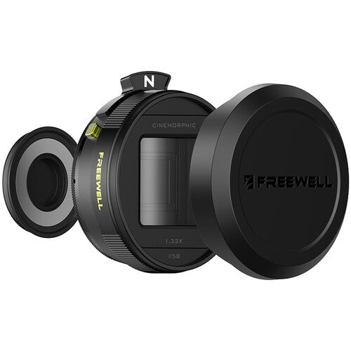 Freewell Steven Divish 1.33x Pro Cine Anamórfico Kit 58mm 111° FOV 3 Modulos de Destello