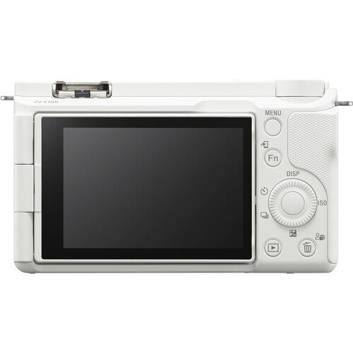 Sony ZV-E10 II Cámara sin Espejo 26MP 4K60 Video 16-50mm Lens Blanca