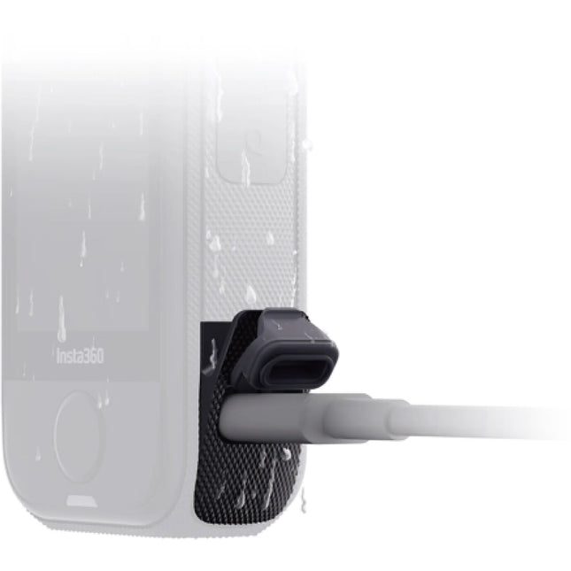 Insta360 All-Weather cubierta de carga USB para X4 Air IPX4 resistente polvo y humedad