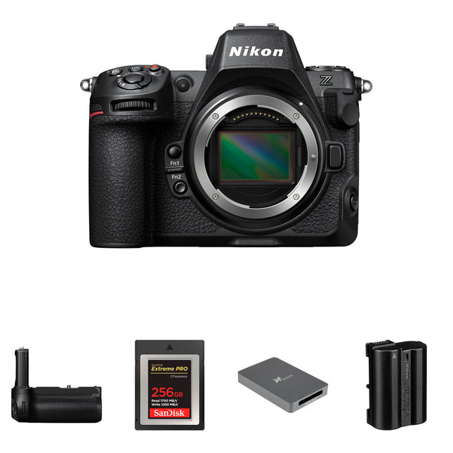 Nikon Z8 Cámara Sin Espejo 45.7MP 8.3K 60p Kit Rendimiento Premium