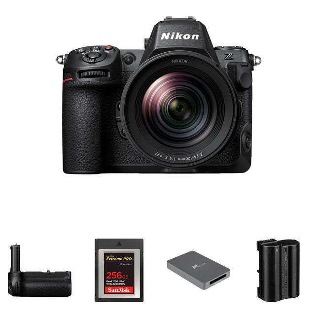 Nikon Z8 Cámara Sin Espejo 45.7MP Vídeo 8K 256GB Kit Completo