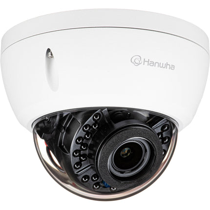 Hanwha Vision ACV-8080R Cámara Domo Analógica 5MP 4.3-10.5mm Motorized 65.6' Visión Nocturna IP66 Exterior