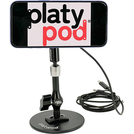 Platypod Mag Deluxe Set soporte magnético para teléfono con placa de 10 cm y cargador