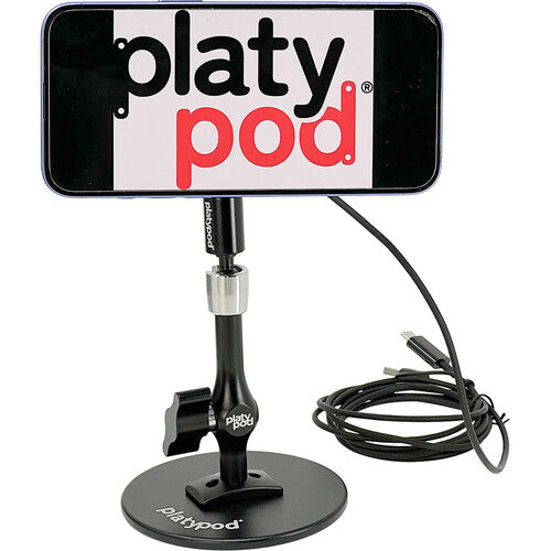 Platypod Mag Deluxe Set soporte magnético para teléfono con placa de 10 cm y cargador