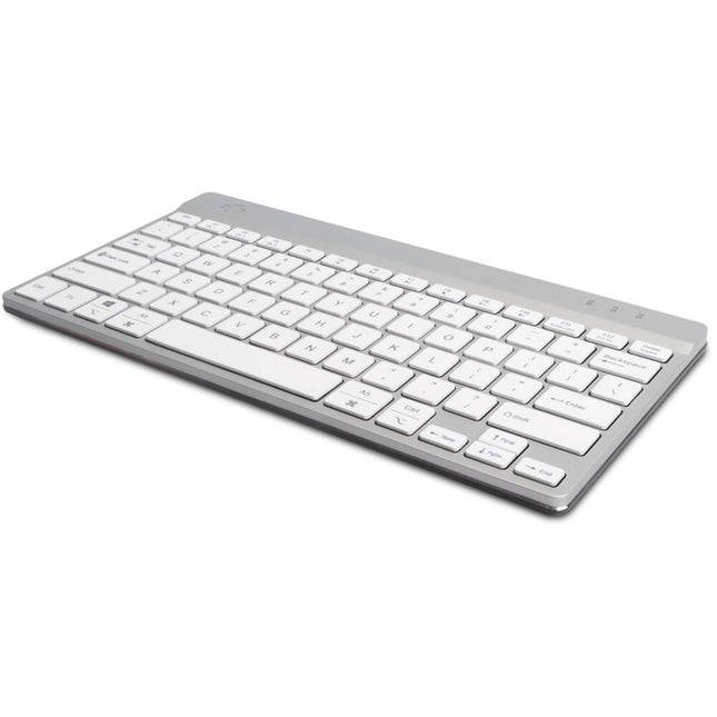 Teclado inalámbrico ergonómico compacto R-Go Tools Compact Wireless Break blanco QWERTY US