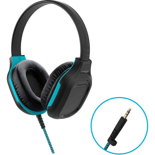 Gumdrop Cases DropTech Auriculares Over-Ear con Cable Trenzado 4 Pies y Protección contra Caídas de 6 Pies