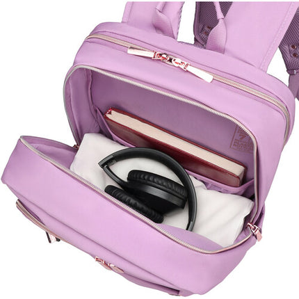 Swissdigital KATY ROSE NG Mochila 23L para portátil 16" con puerto USB-C y bolsillos RFID