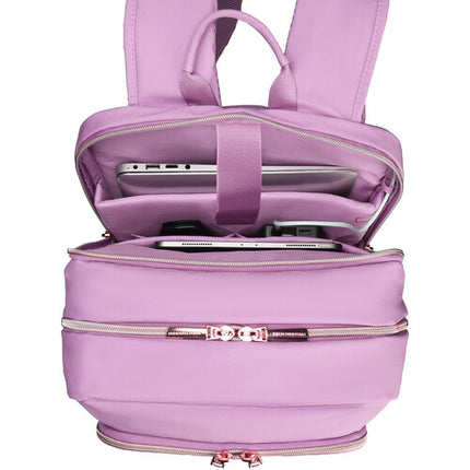 Swissdigital KATY ROSE NG Mochila 23L para portátil 16" con puerto USB-C y bolsillos RFID