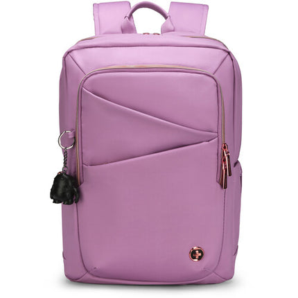 Swissdigital KATY ROSE NG Mochila 23L para portátil 16" con puerto USB-C y bolsillos RFID
