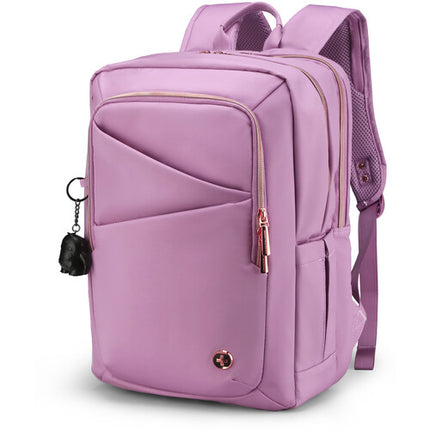 Swissdigital KATY ROSE NG Mochila 23L para portátil 16" con puerto USB-C y bolsillos RFID