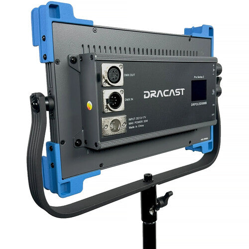 Dracast Pro Series II LED500 Panel LED Bicolor 10x5.5" 1257 Lux Gold Mount