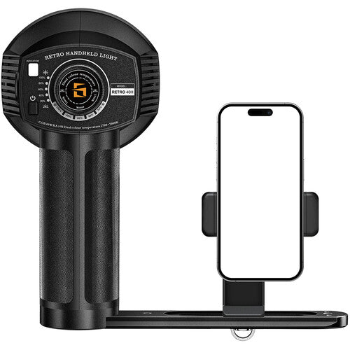 LENSGO 40H Luz LED portátil bicolor 40W 2600-7000K con difusor y soporte móvil