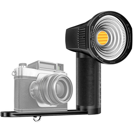 LENSGO 40H Luz LED portátil bicolor 40W 2600-7000K con difusor y soporte móvil