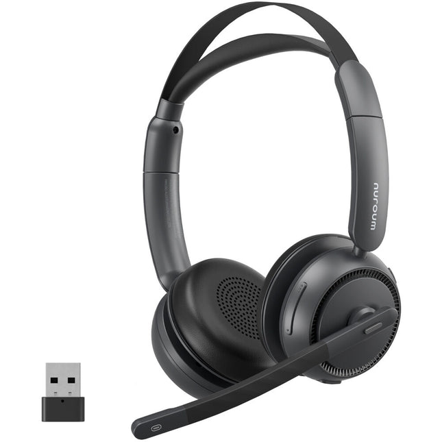 Nuroum HP31DU Auriculares Inalámbricos Bluetooth 5.3 35 Horas Batería USB