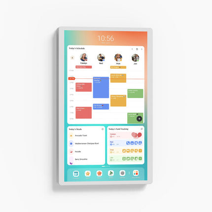 Cozyla 24 pulgadas pantalla táctil 1080p Calendario Wi-Fi 6 Bluetooth
