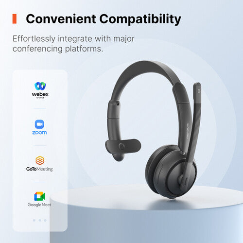 Nuroum HP31SU Auricular Bluetooth Inalámbrico Monaural Cancelación Ruido 35 Horas Uso