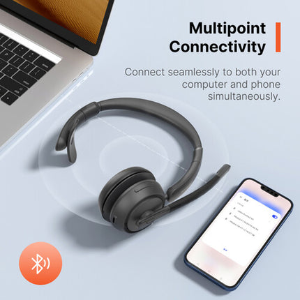 Nuroum HP31SU Auricular Bluetooth Inalámbrico Monaural Cancelación Ruido 35 Horas Uso