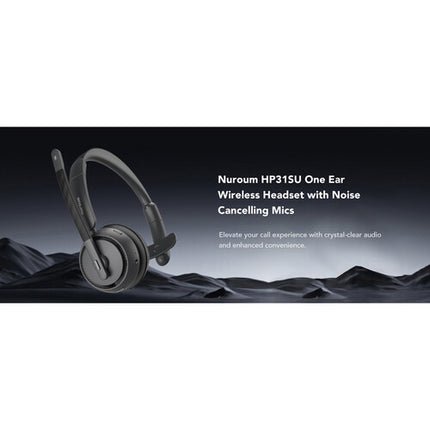 Nuroum HP31SU Auricular Bluetooth Inalámbrico Monaural Cancelación Ruido 35 Horas Uso
